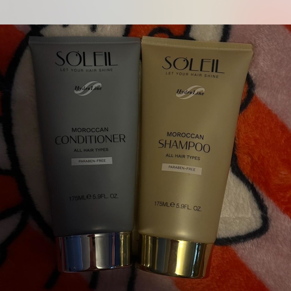 Soleil Moroccan Shampoo and Conditioner Set